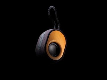 Logo trade promotional merchandise image of: Bamboo X  speaker