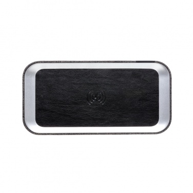 Logo trade promotional gift photo of: Vogue wireless charging speaker