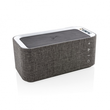 Logotrade promotional merchandise picture of: Vogue wireless charging speaker