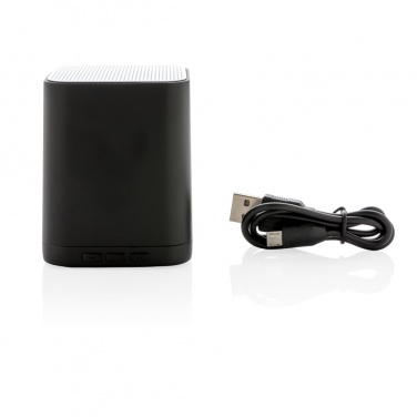 Logotrade promotional item picture of: Light up logo wireless speaker