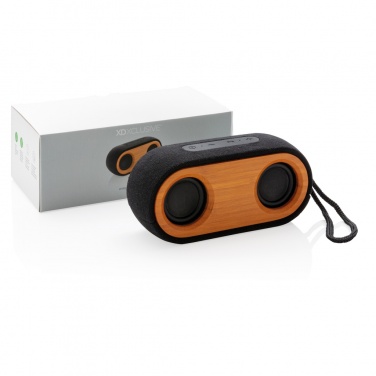 Logotrade promotional merchandise image of: Bamboo X double speaker