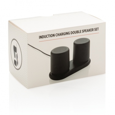 Logotrade promotional giveaway image of: Double induction charging speaker