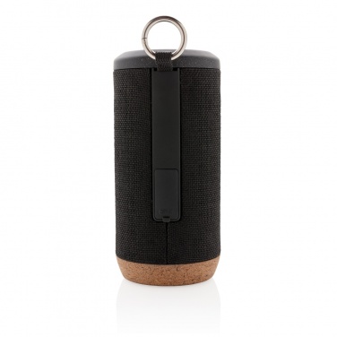 Logo trade promotional merchandise picture of: Baia 10W wireless speaker, cork