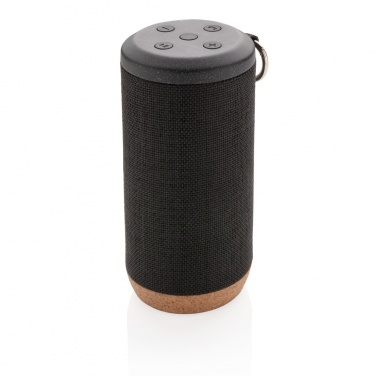 Logo trade promotional merchandise image of: Baia 10W wireless speaker, cork