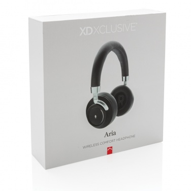 Logo trade promotional gifts image of: Aria Wireless Comfort Headphones
