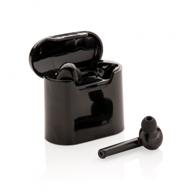 Logo trade promotional gift photo of: Liberty wireless earbuds in charging case