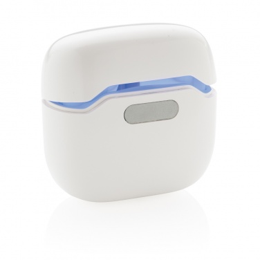 Logo trade promotional merchandise image of: TWS earbuds in UV-C sterilising charging case
