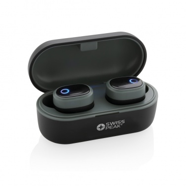 Logo trade promotional gifts picture of: Swiss peak TWS earbuds