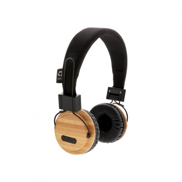 Logotrade promotional giveaway picture of: Bamboo wireless headphone