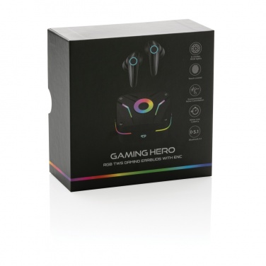 Logotrade business gift image of: RGB gaming earbuds with ENC