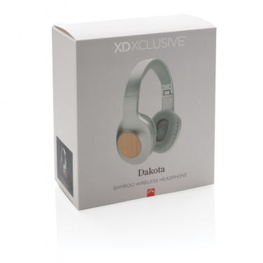 Logotrade promotional merchandise picture of: Dakota Bamboo wireless headphone