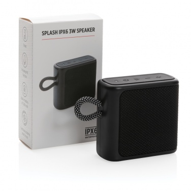 Logotrade promotional products photo of: Splash IPX6 3W speaker