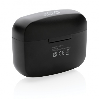 Logo trade promotional merchandise picture of: Swiss Peak ANC TWS earbuds