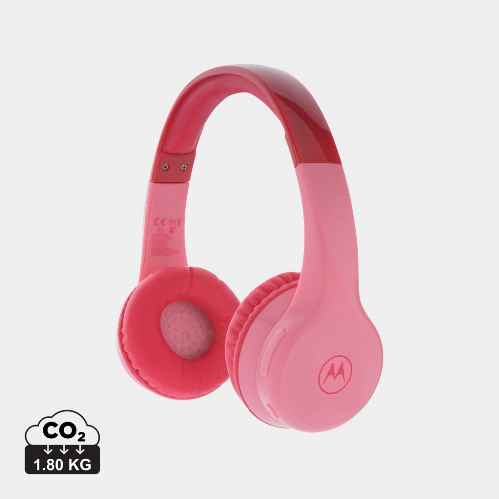 Logo trade promotional merchandise picture of: Motorola JR 300 kids wireless safety headphone