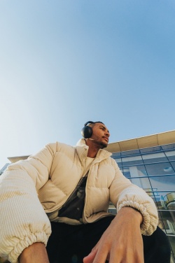 Logo trade promotional gift photo of: Urban Vitamin Cupertino RCS rplastic ANC headphone