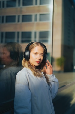 Logotrade advertising product picture of: Urban Vitamin Cupertino RCS rplastic ANC headphone