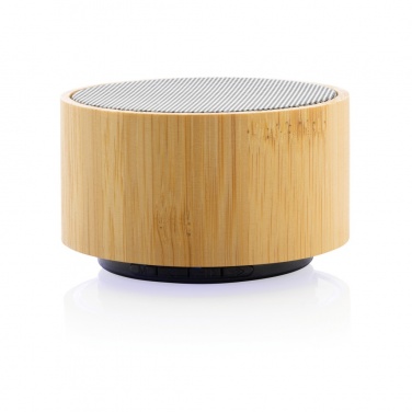 Logotrade promotional merchandise picture of: RCS recycled plastic and bamboo 3W wireless speaker