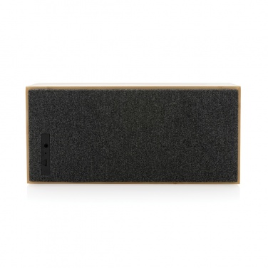 Logotrade promotional giveaway image of: Wynn 20W bamboo wireless speaker