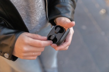 Logo trade promotional products picture of: Urban Vitamin Gilroy hybrid ANC and ENC earbuds