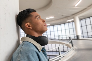 Logo trade promotional giveaway photo of: Urban Vitamin Belmont wireless headphone