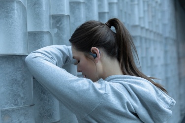 Logotrade promotional giveaways photo of: Urban Vitamin Pacifica RCS rplastic earbuds