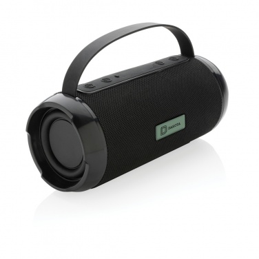 Logotrade promotional merchandise picture of: RCS recycled plastic Soundboom waterproof 6W speaker