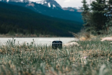 Logo trade promotional merchandise photo of: RCS recycled plastic Swiss Peak TWS earbuds 2.0