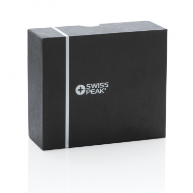 Logo trade advertising product photo of: RCS recycled plastic Swiss Peak TWS earbuds 2.0