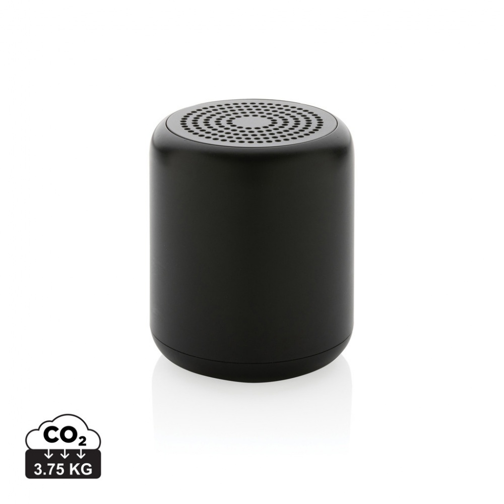 Logo trade advertising product photo of: RCS certified recycled plastic 5W Wireless speaker