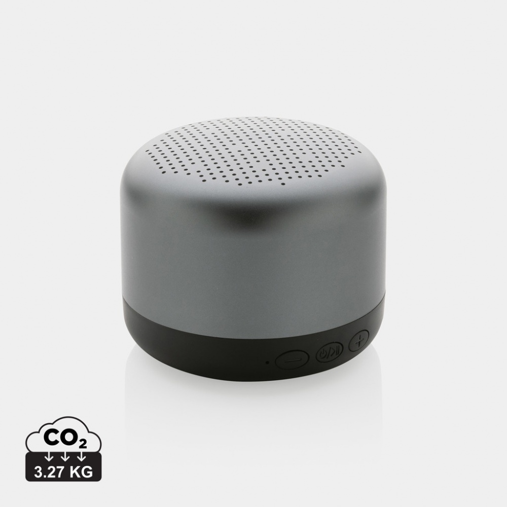 Logotrade corporate gift image of: Terra RCS recycled aluminium 5W wireless speaker
