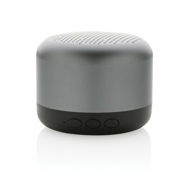 Logo trade promotional gifts picture of: Terra RCS recycled aluminium 5W wireless speaker