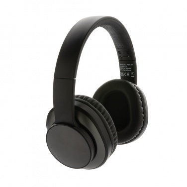 Logotrade promotional gift image of: Terra RCS recycled aluminium wireless headphone