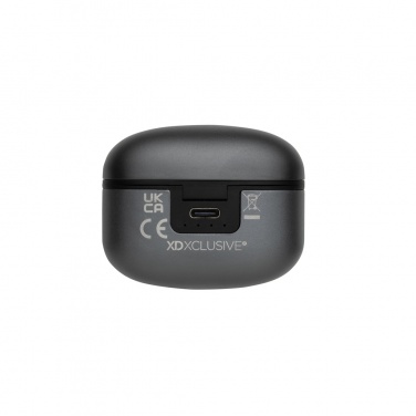 Logo trade advertising products picture of: Terra RCS recycled aluminium wireless earbuds