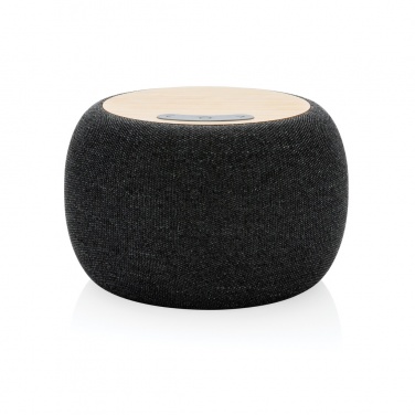 Logotrade promotional gift picture of: RCS Rplastic/PET and bamboo 5W speaker