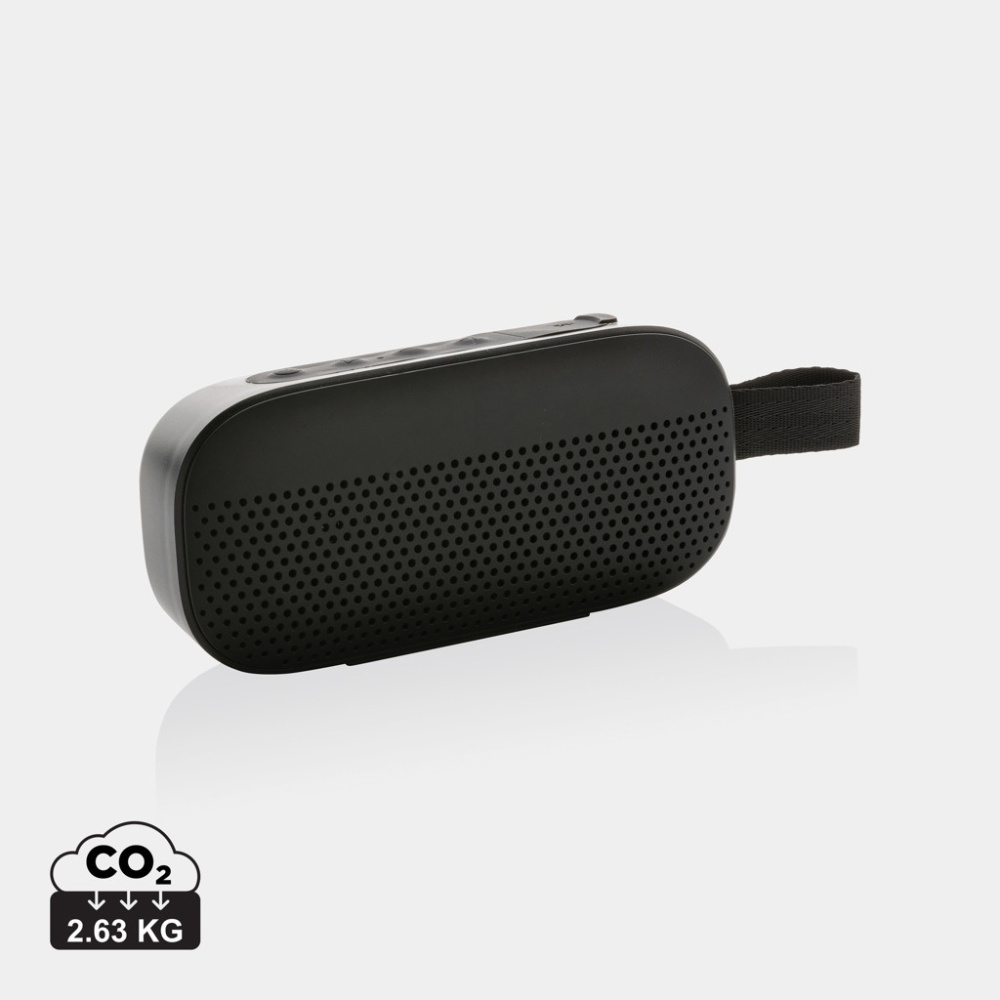 Logo trade promotional items picture of: RCS recycled plastic Soundbox 5W speaker