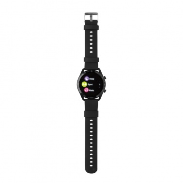Logo trade promotional giveaway photo of: RCS recycled TPU Fit Watch round