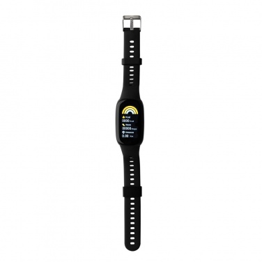Logo trade promotional products image of: RCS recycled TPU  activity watch 1.47'' screen with HR