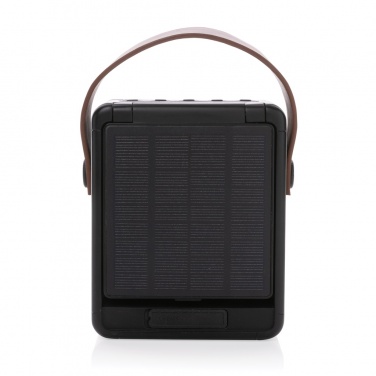 Logo trade promotional products image of: Skywave RCS recycled plastic solar speaker 12W
