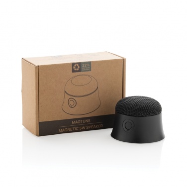 Logotrade promotional merchandise picture of: Magtune RCS recycled plastic magnetic 5W speaker