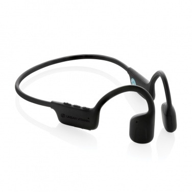 Logo trade promotional gift photo of: Urban Vitamin Glendale RCS rplastic air conductive headphone