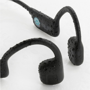 Logo trade promotional giveaways picture of: Urban Vitamin Glendale RCS rplastic air conductive headphone