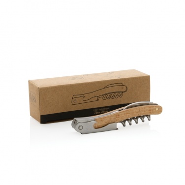 Logo trade advertising product photo of: Wooden Corkscrew