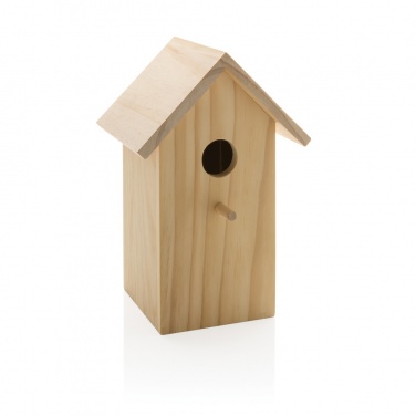 Logo trade corporate gift photo of: Wooden birdhouse