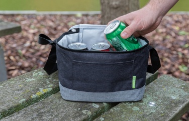 Logo trade business gift photo of: Duo colour RPET cooler bag