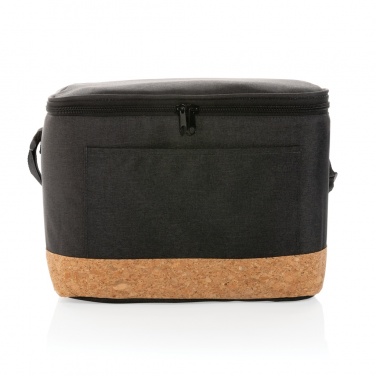 Logo trade promotional gifts picture of: Impact AWARE™ XL RPET two tone cooler bag with cork detail