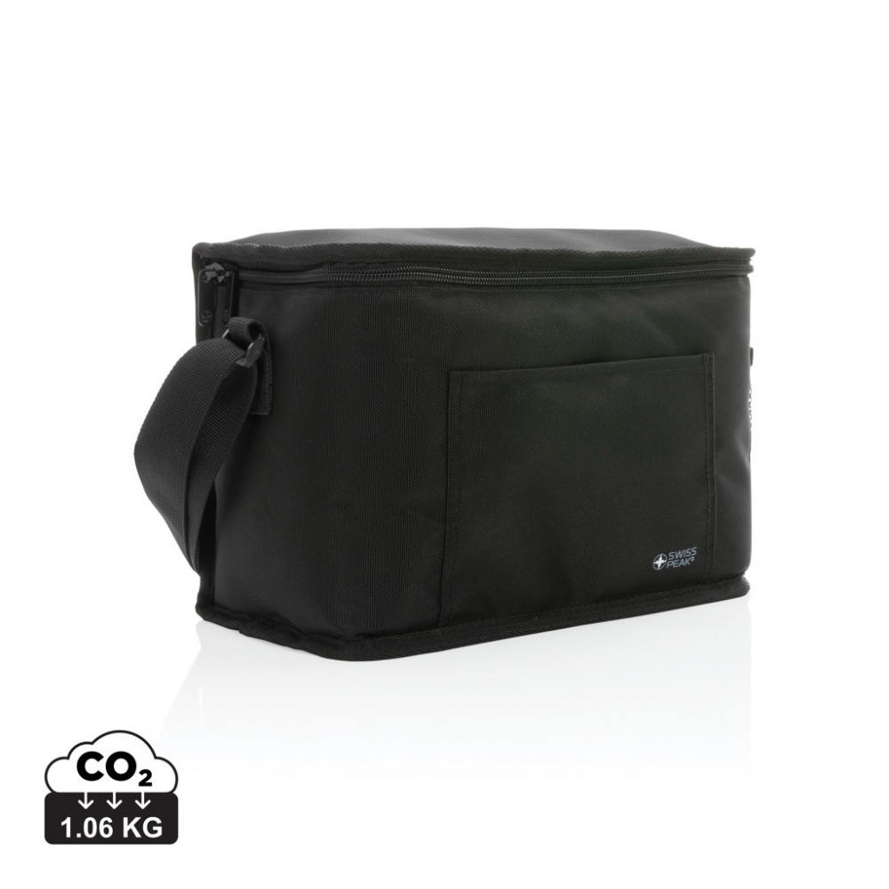 Logotrade business gift image of: Swiss Peak AWARE™ 1200D deluxe 8 can cooler bag