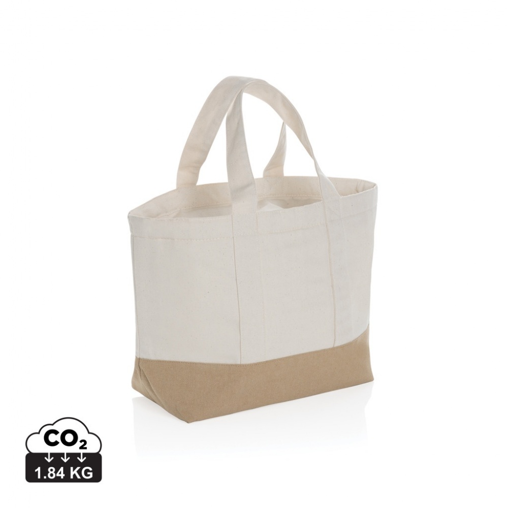 Logotrade business gifts photo of: Impact Aware™ 285 gsm rcanvas cooler bag undyed
