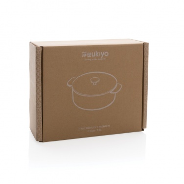 Logo trade promotional giveaways image of: Ukiyo cast iron pan medium