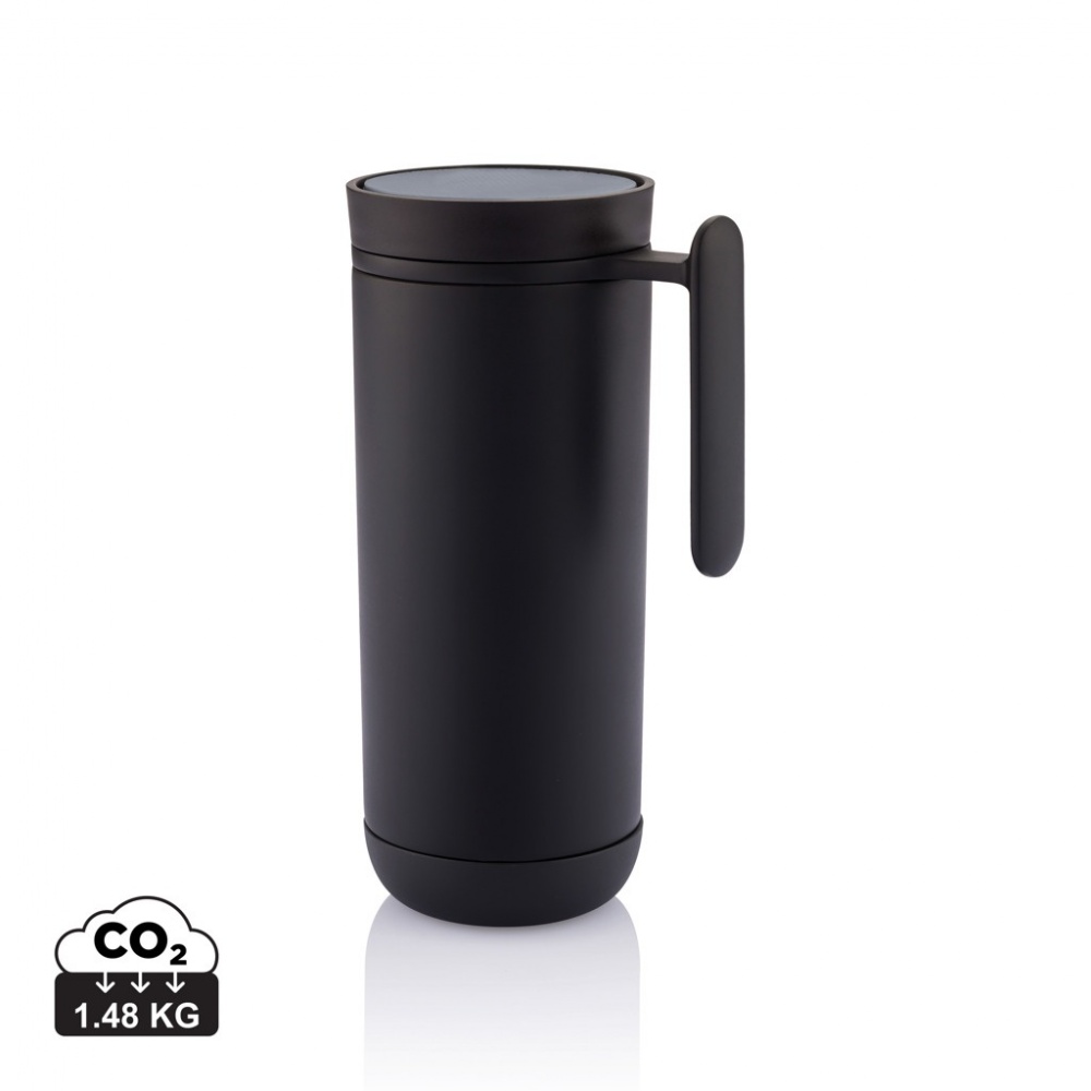 Logo trade business gifts image of: Clik leak proof travel mug