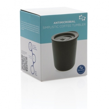 Logo trade promotional products image of: Simplistic antimicrobial coffee tumbler